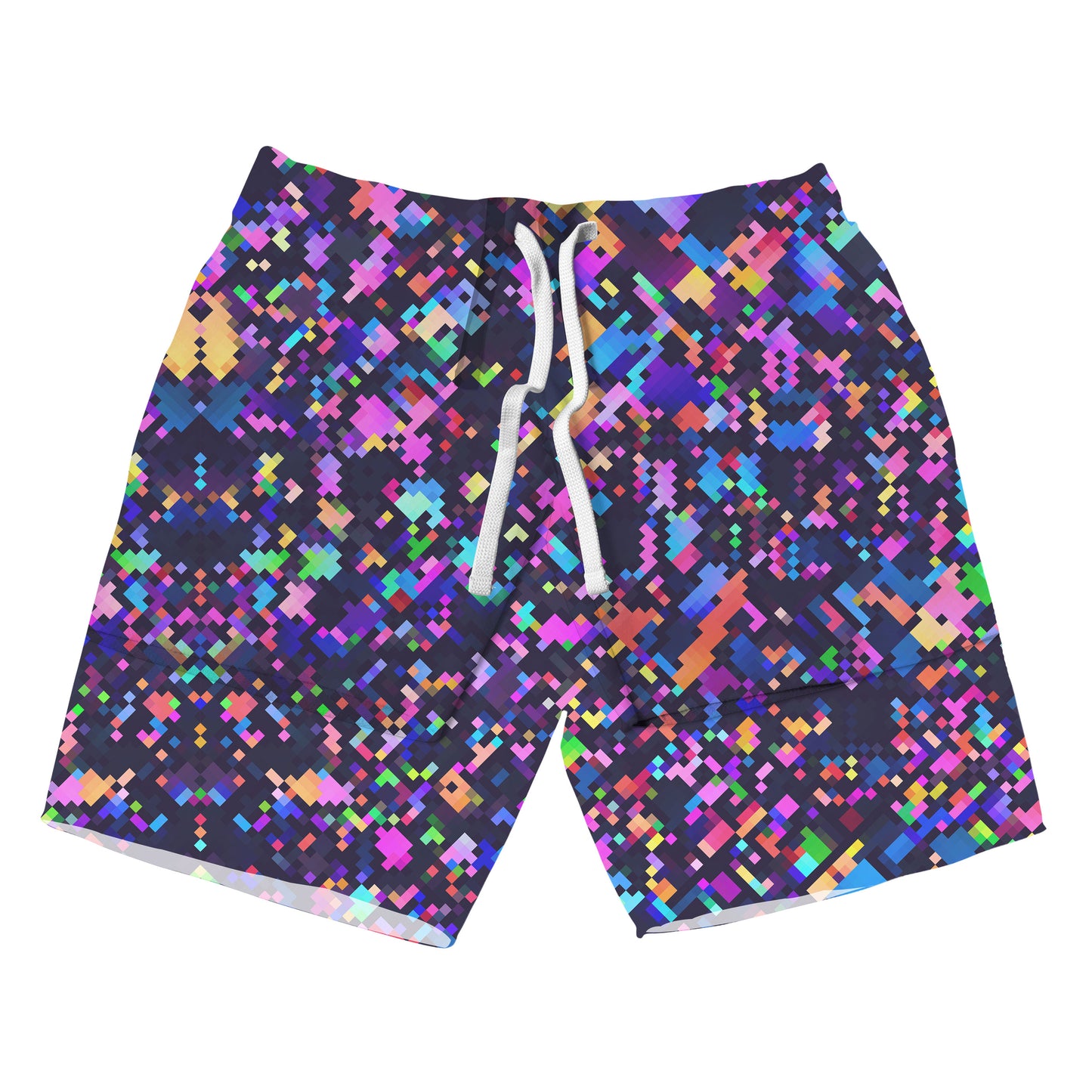 8-Bit Confetti Cloud Shorts, Art Design Works, | iEDM