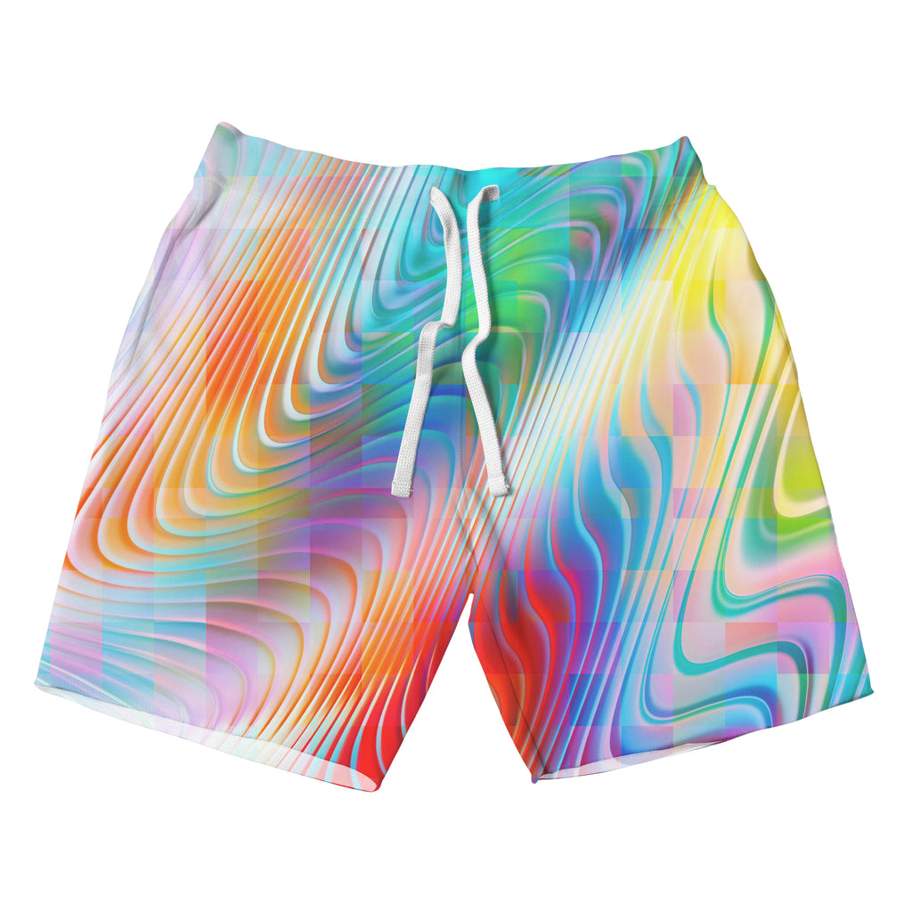 Rainbow Prism Cloud Shorts, Art Design Works, | iEDM