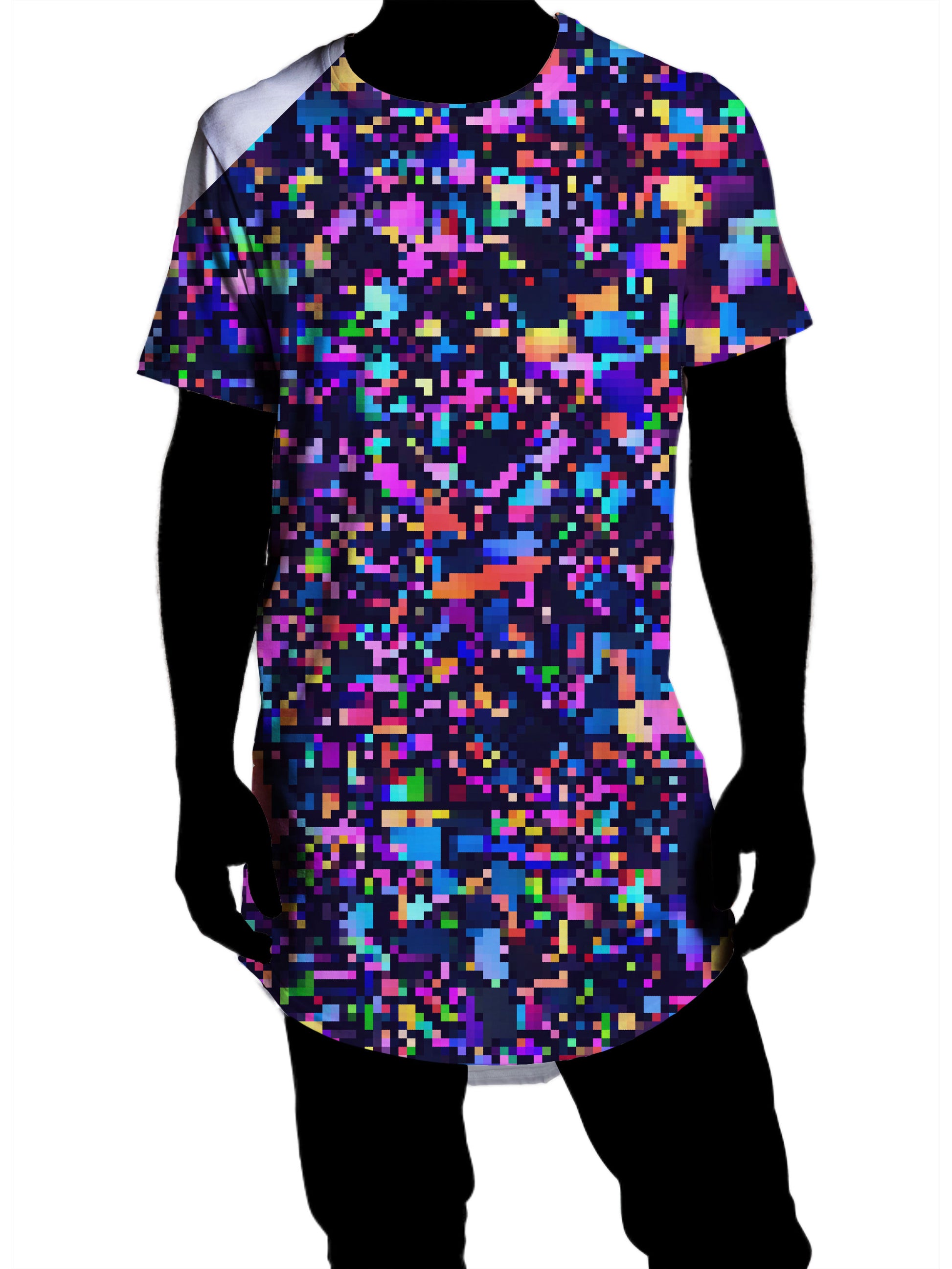 8-Bit Confetti Drop Cut Unisex T-Shirt, Art Design Works, | iEDM