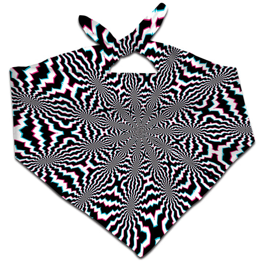 Fractal Ripples Bandana, Art Design Works, | iEDM