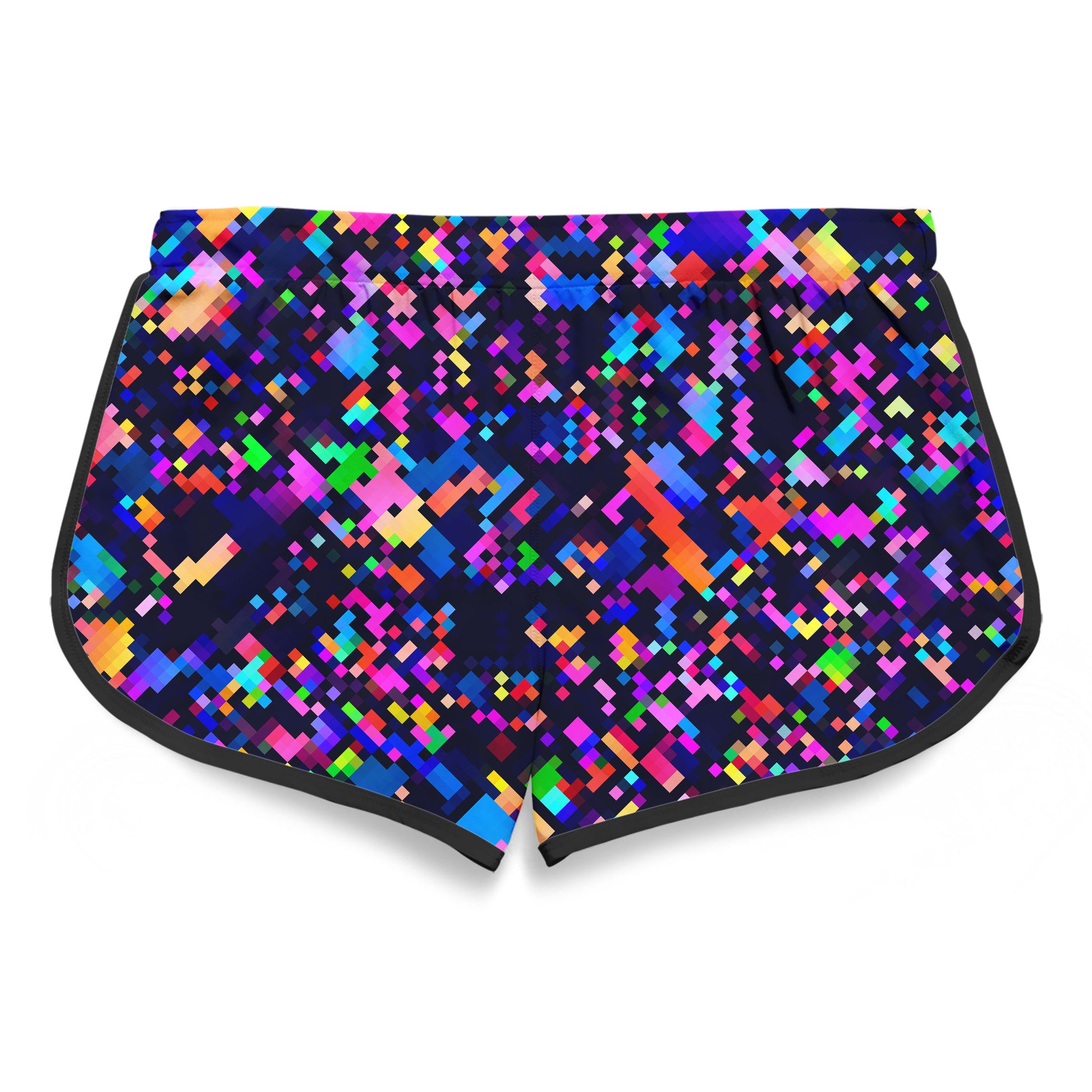 8-Bit Confetti Women's Retro Shorts, Art Design Works, | iEDM