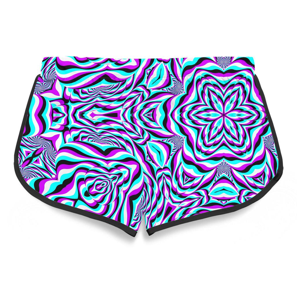 Aquarius Women's Retro Shorts, Art Design Works, | iEDM