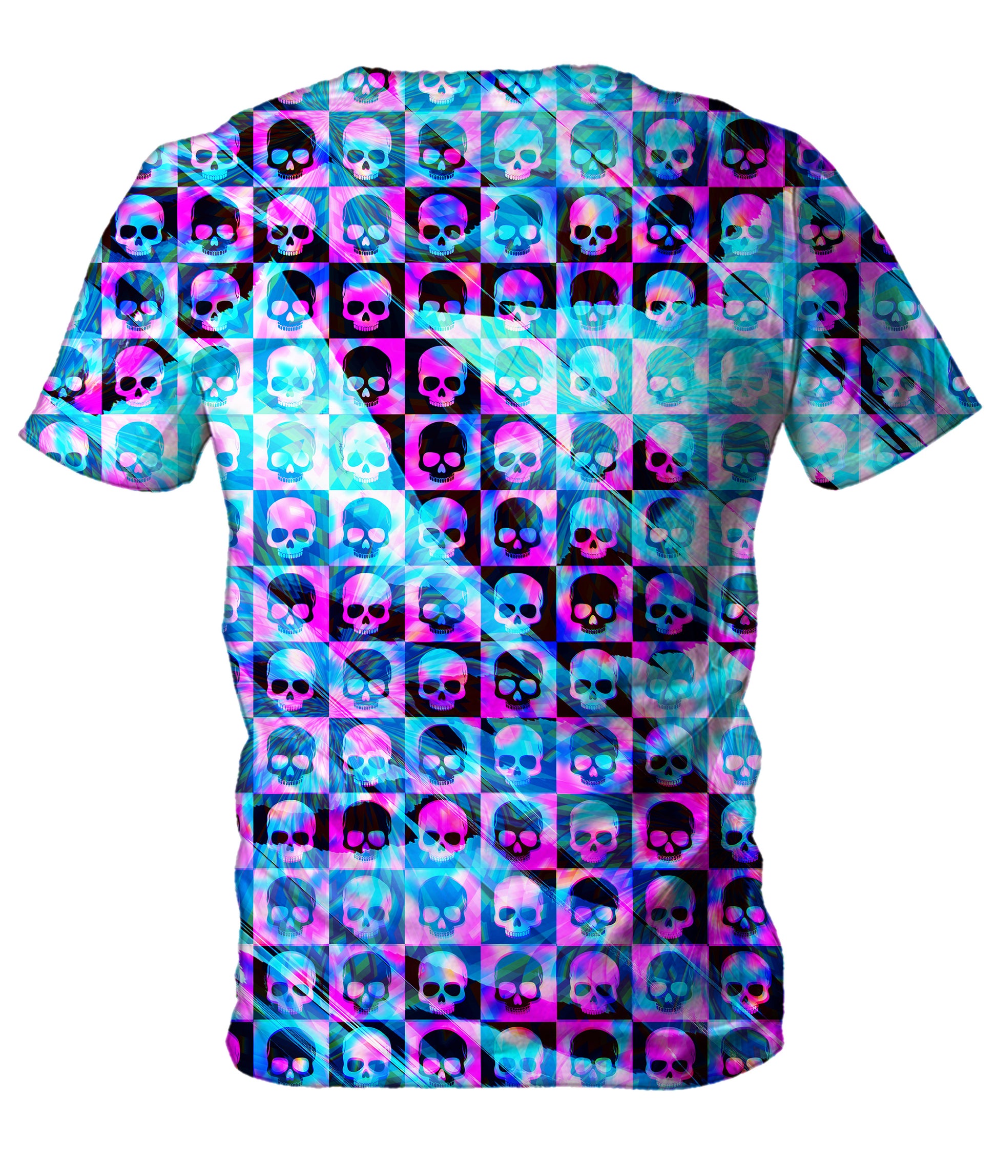 Skull Fam Blue Men's T-Shirt, Art Design Works, | iEDM