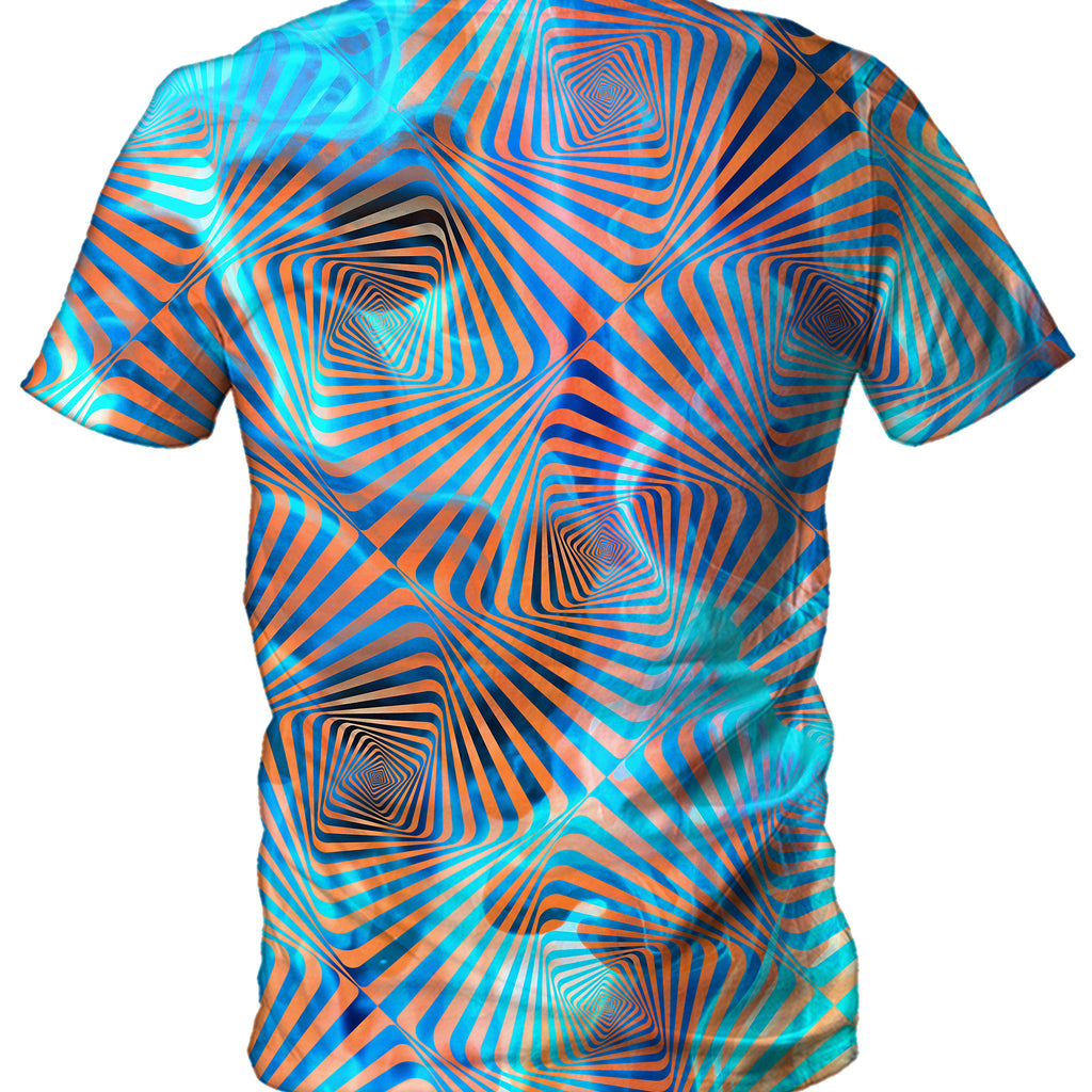 Aqua Plasma Men's T-Shirt, Art Design Works, | iEDM