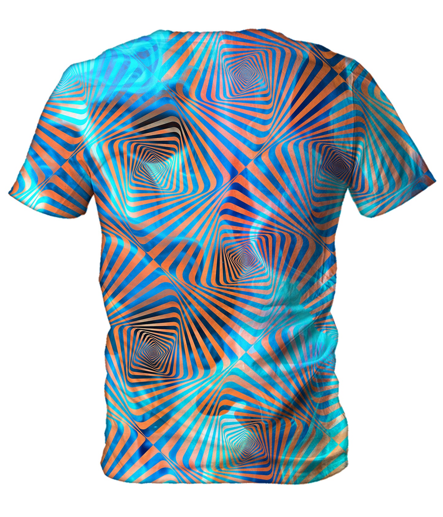 Aqua Plasma Men's T-Shirt, Art Design Works, | iEDM