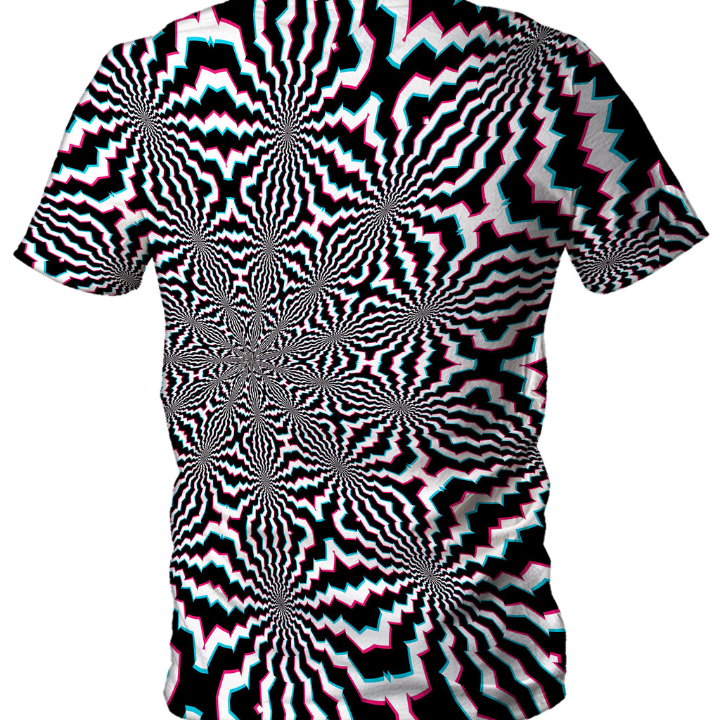 Fractal Ripples Men's T-Shirt, Art Design Works, | iEDM