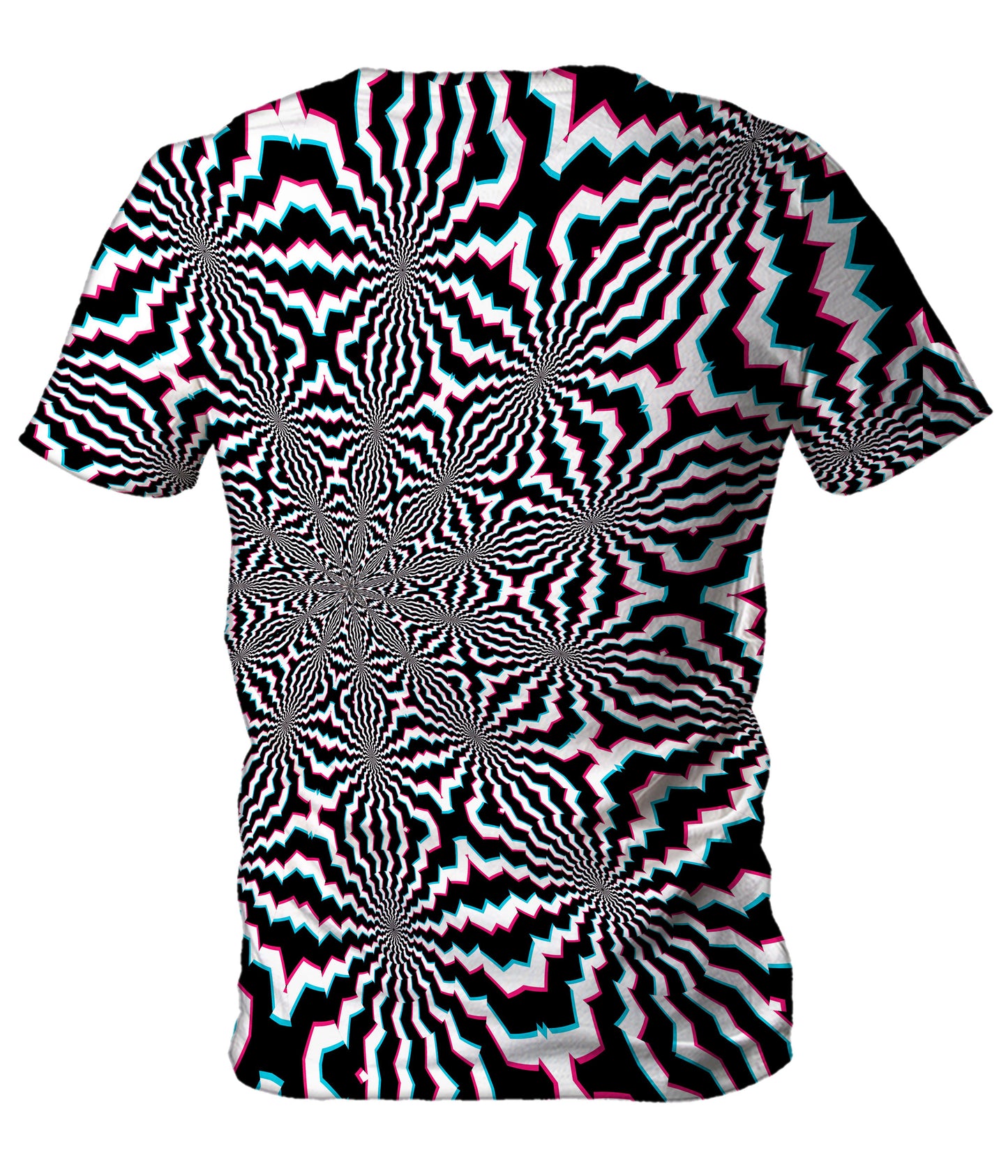 Fractal Ripples Men's T-Shirt, Art Design Works, | iEDM