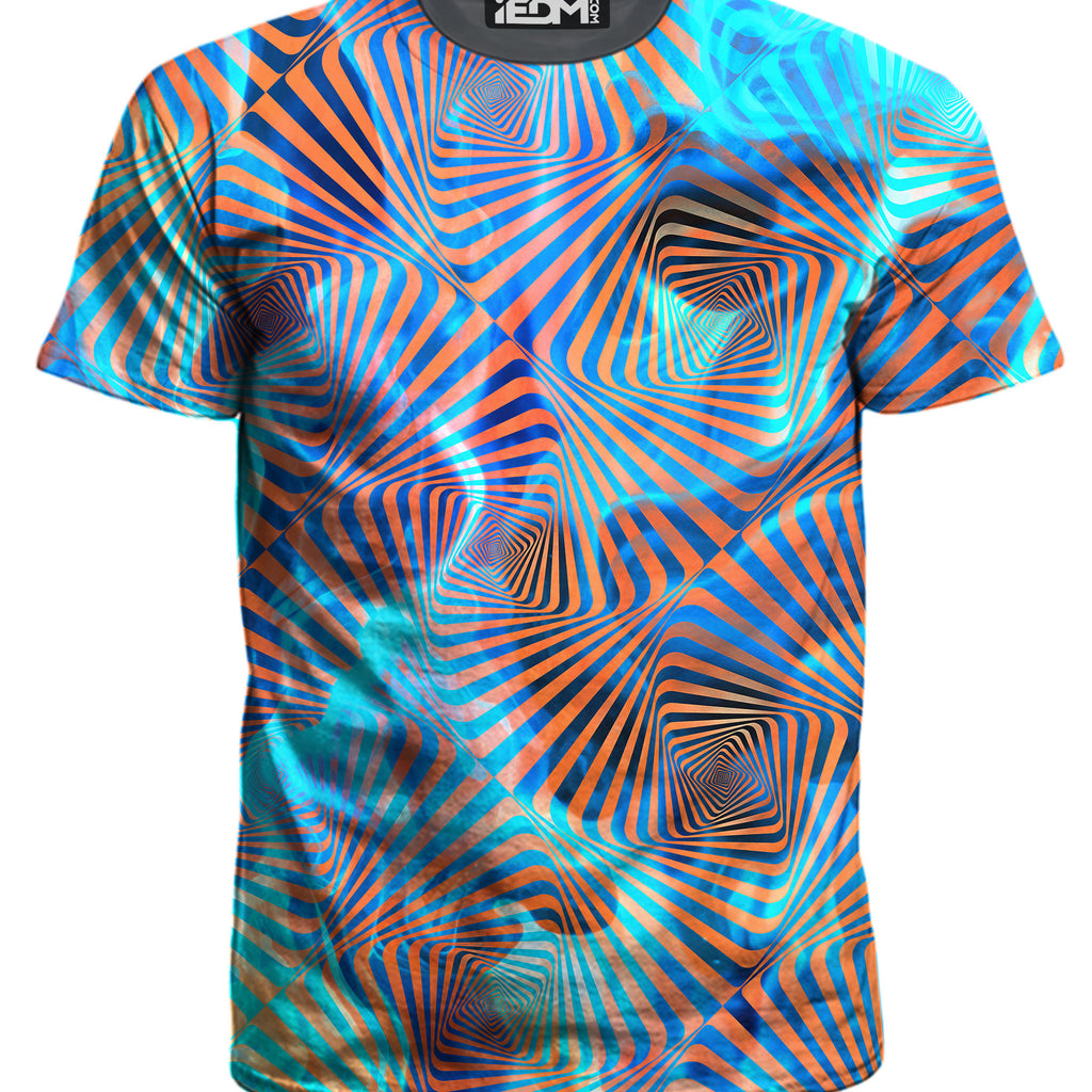 Aqua Plasma Men's T-Shirt, Art Design Works, | iEDM