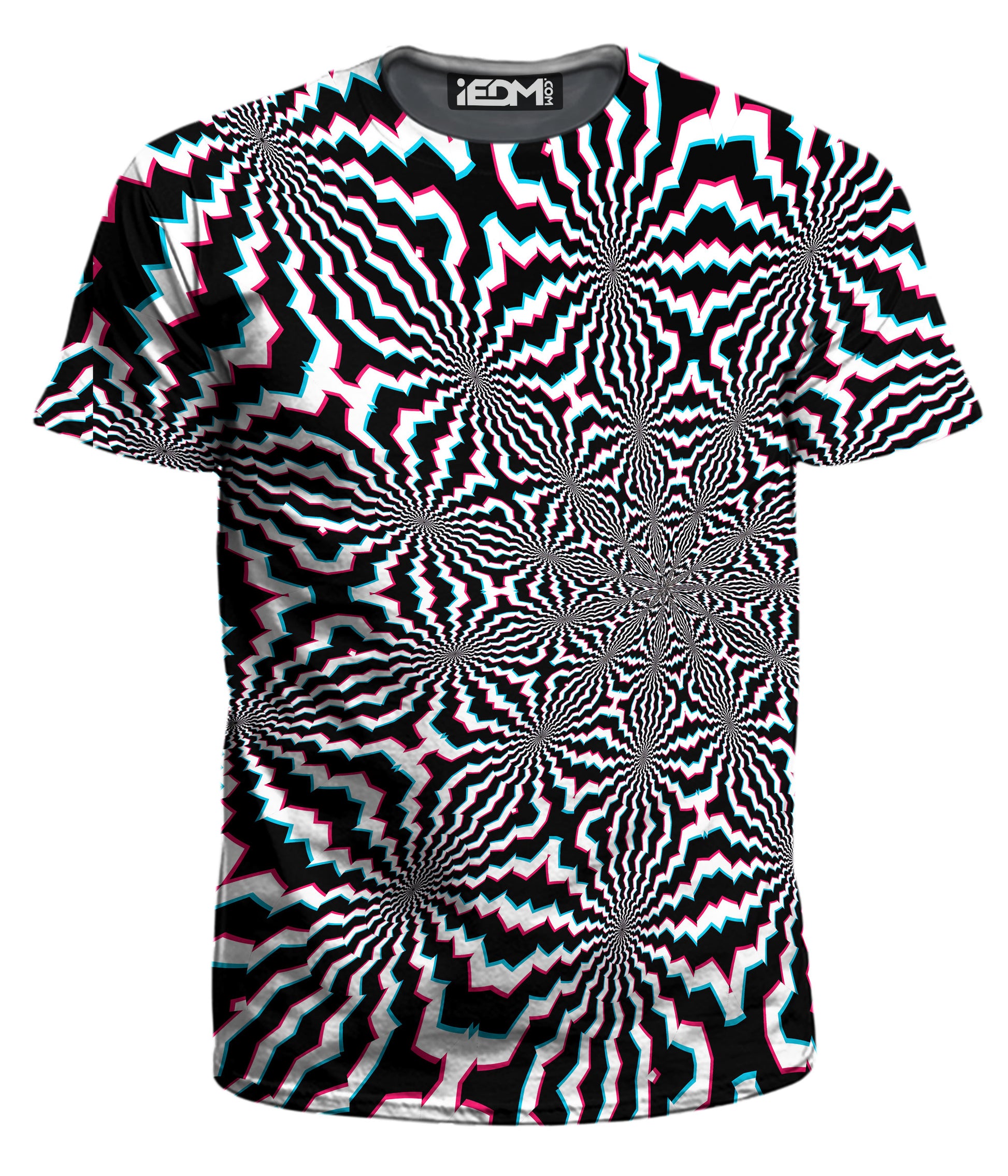 Fractal Ripples Men's T-Shirt, Art Design Works, | iEDM