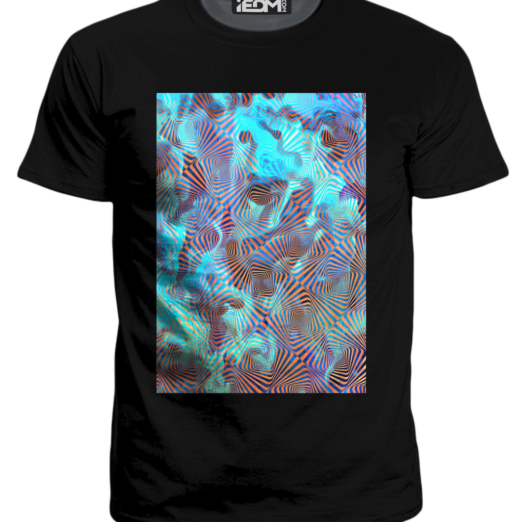 Aqua Plasma Men's Graphic T-Shirt, Art Design Works, | iEDM