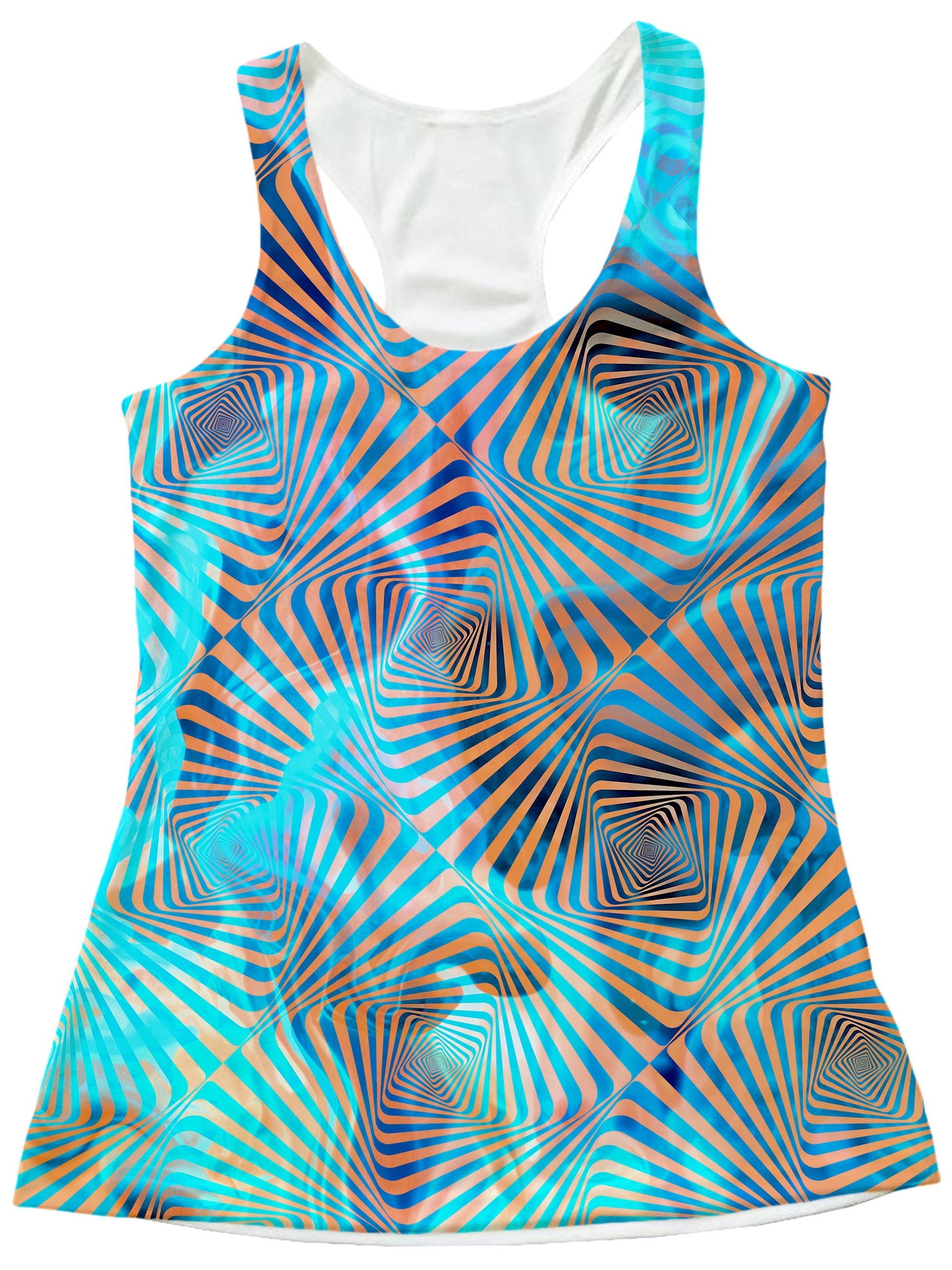 Aqua Plasma Women's Tank, Art Design Works, | iEDM