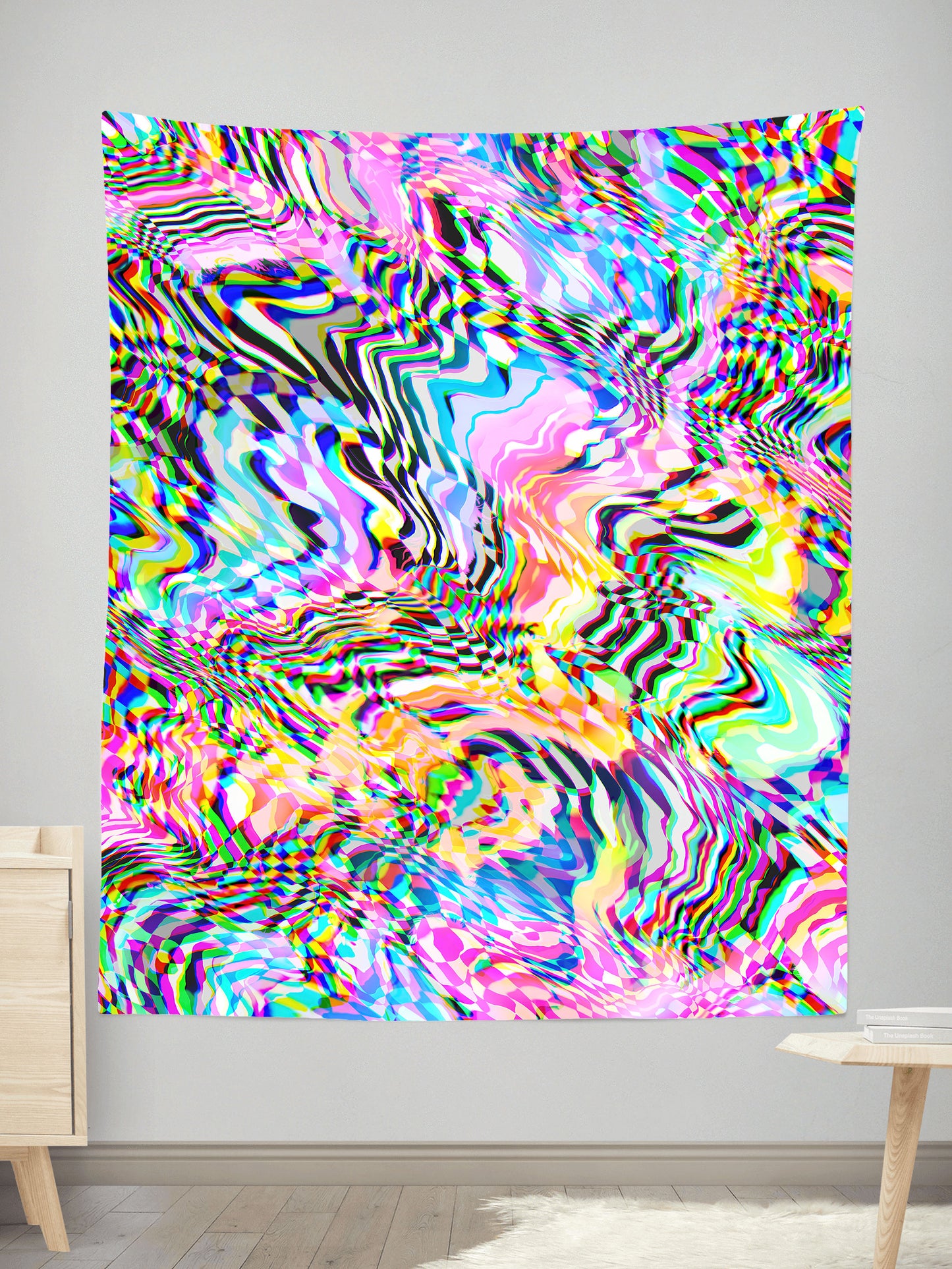 No Signal 2.0 Tapestry, Art Design Works, | iEDM