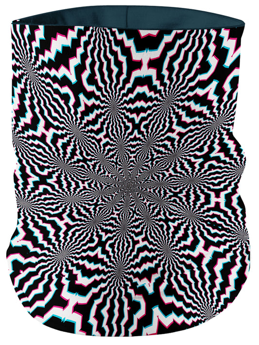 Fractal Ripples Bandana Mask, Art Design Works, | iEDM