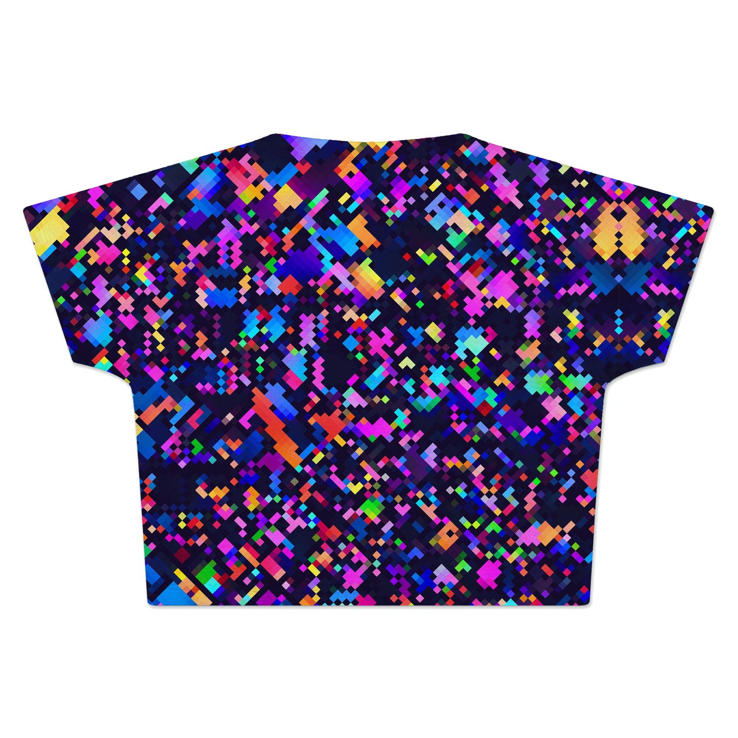 8-Bit Confetti Crop Tee, Art Design Works, | iEDM