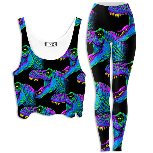 Jurassic Crop Top and Leggings Combo, Alberto Chamosa, | iEDM