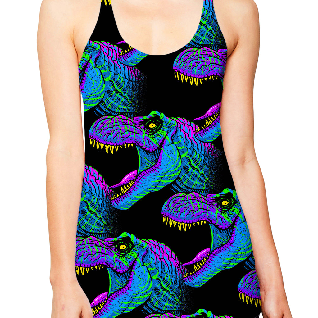 Jurassic Women's Tank, Alberto Chamosa, | iEDM