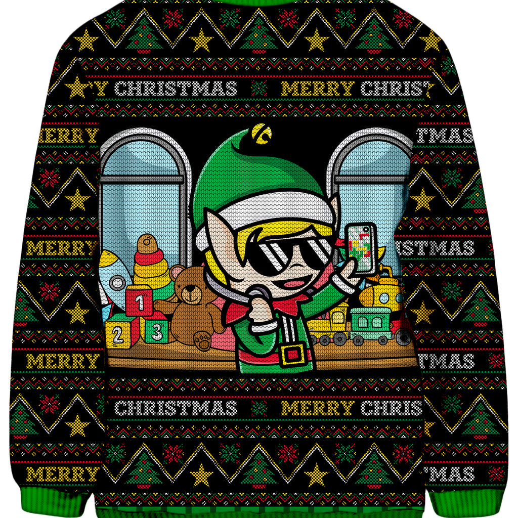Elfmas Ugly Sweatshirt - iEDM