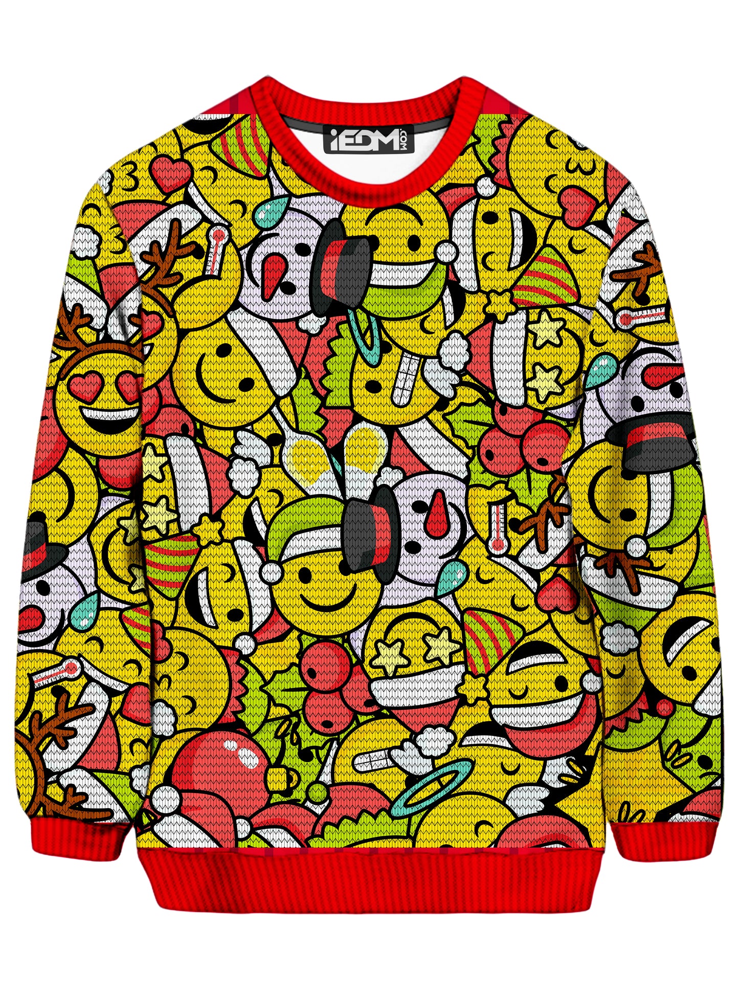 Emoji Christmas Ugly Sweatshirt