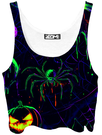 Arachnophobia Crop Top - iEDM