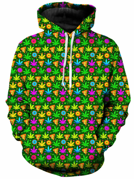 Ganja Motif Unisex Hoodie - iEDM