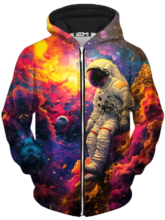 Astro Journey Unisex Zip-Up Hoodie - iEDM