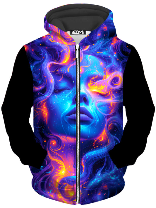 Universal Being Unisex Zip-Up Hoodie - iEDM
