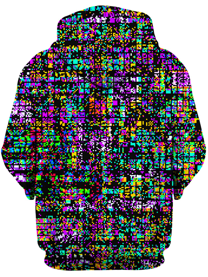 8-Bit Trippy Glitch Unisex Hoodie - iEDM