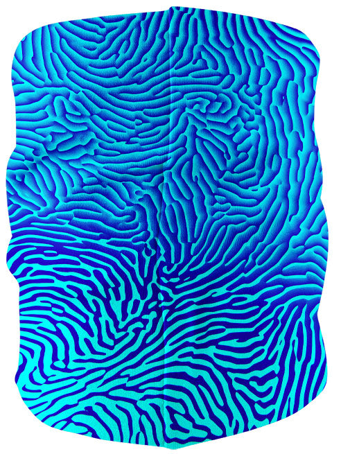 Blue Drift Bandana Mask - iEDM