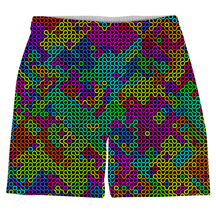 Kaleidoscope Mesh Men's T-Shirt and Shorts Combo - iEDM
