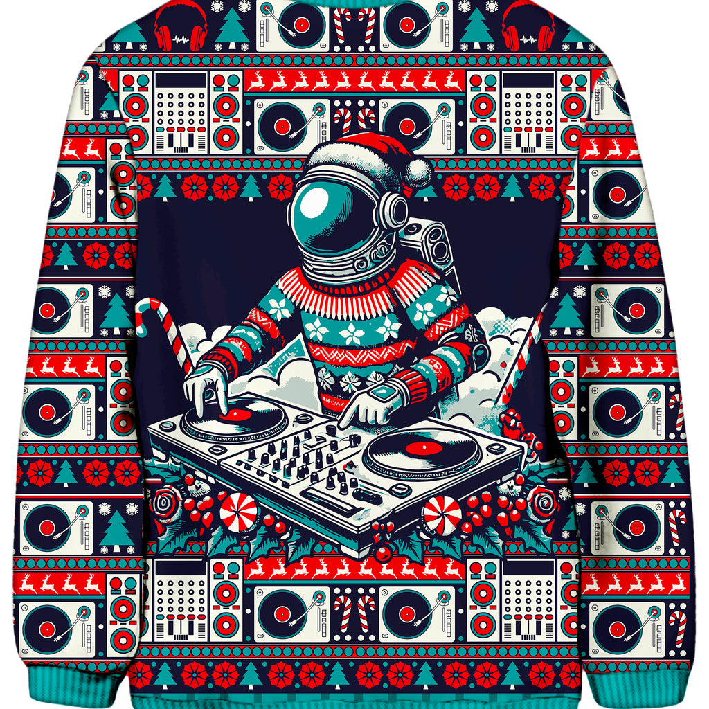 Astro Beats Christmas Ugly Sweatshirt - iEDM