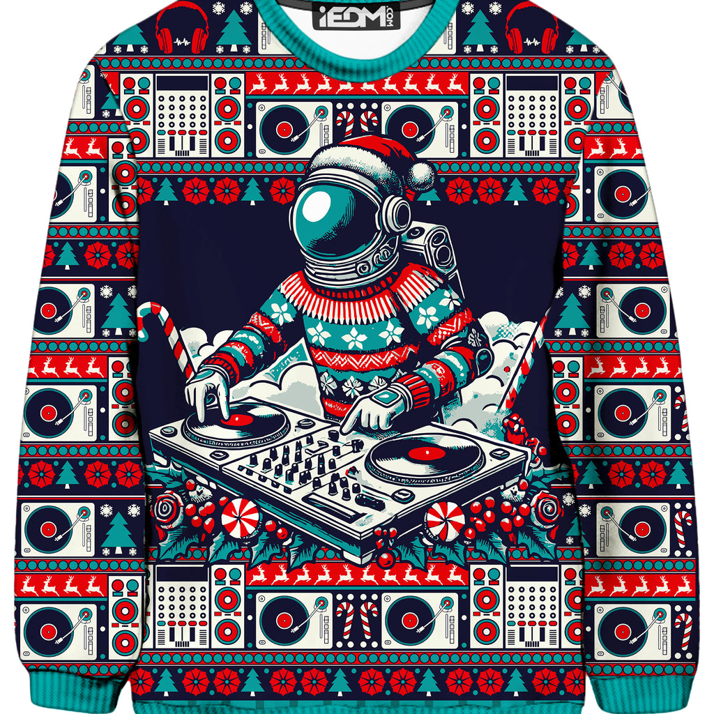 Astro Beats Christmas Ugly Sweatshirt - iEDM