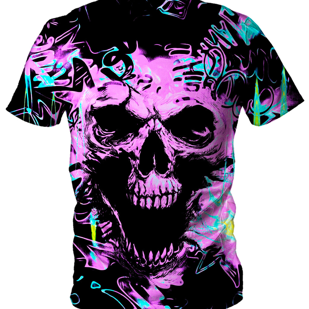 Skull Graffiti Men's T-Shirt, Big Tex Funkadelic, | iEDM