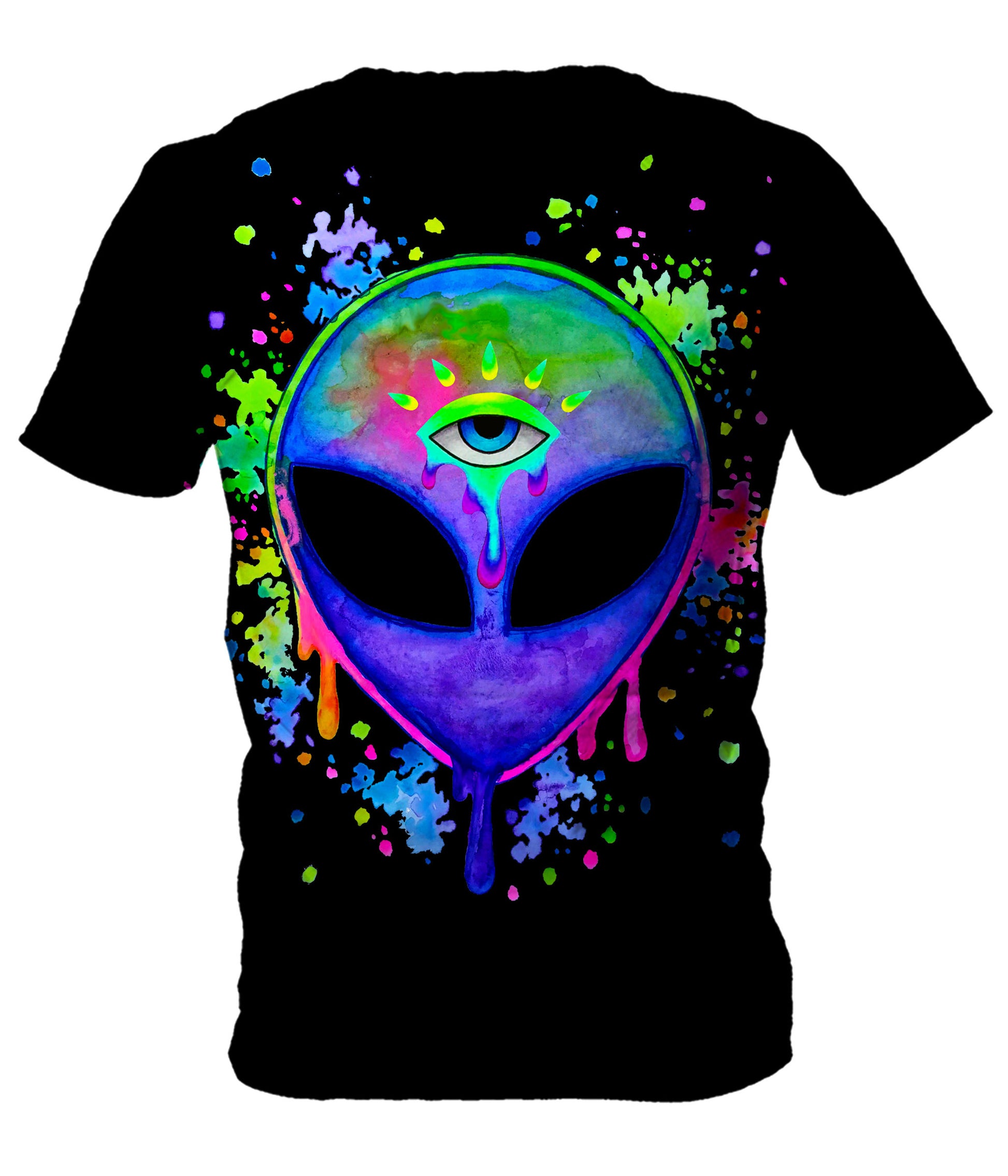 Splatter Alien Men's T-Shirt, BrizBazaar, | iEDM