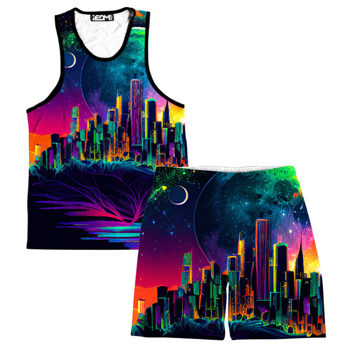 Back to Reality Men's Tank and Shorts Combo, iEDM, | iEDM