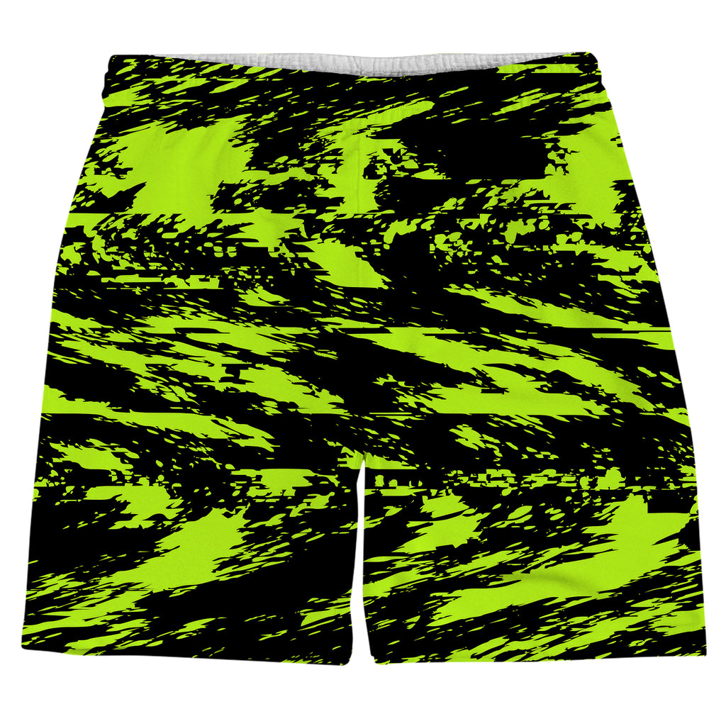 Black Lime Bolt Glitch Tank and Shorts with Bucket Hat Combo, Big Tex Funkadelic, | iEDM