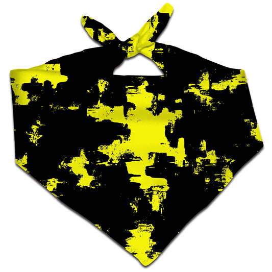 Black and Yellow Abstract Bandana, Big Tex Funkadelic, | iEDM