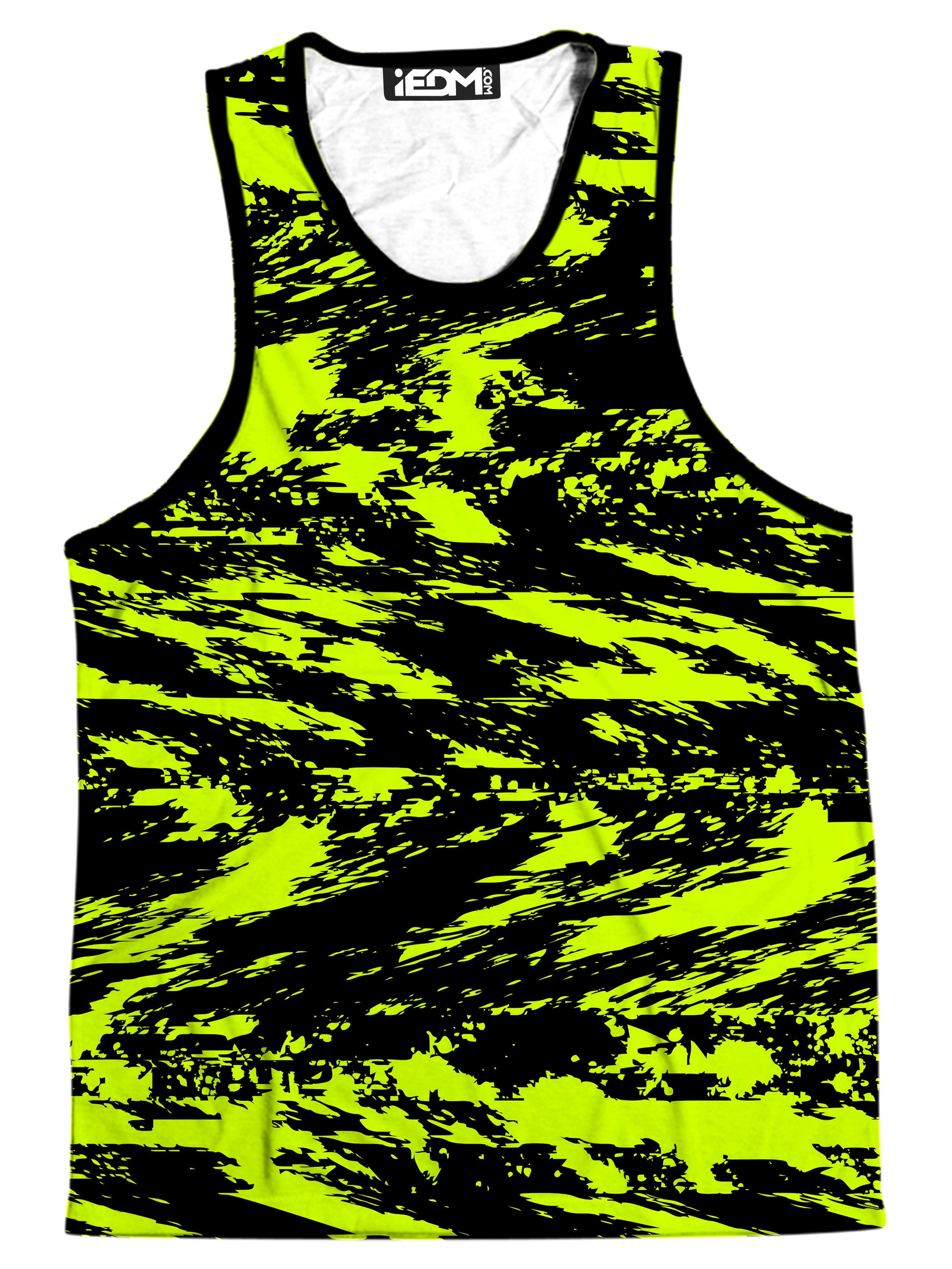 Black Lime Bolt Glitch Tank and Shorts with Bucket Hat Combo, Big Tex Funkadelic, | iEDM