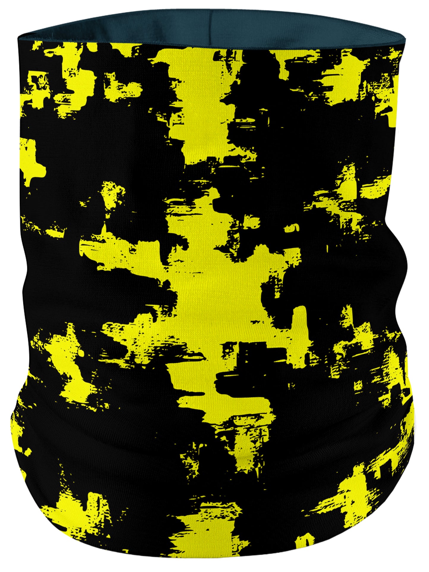 Black and Yellow Abstract Bandana Mask, Big Tex Funkadelic, | iEDM