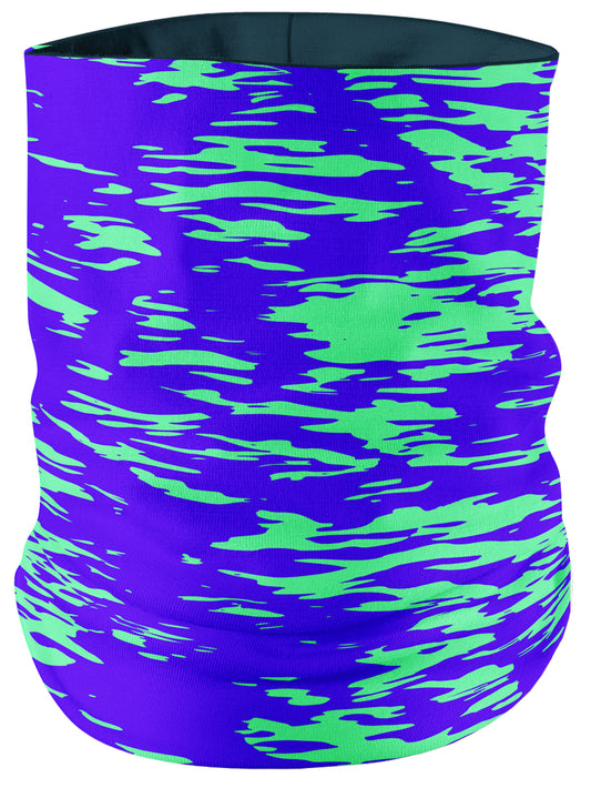 Purple Mint Rave Zebra Stripe Bandana Mask, Big Tex Funkadelic, | iEDM