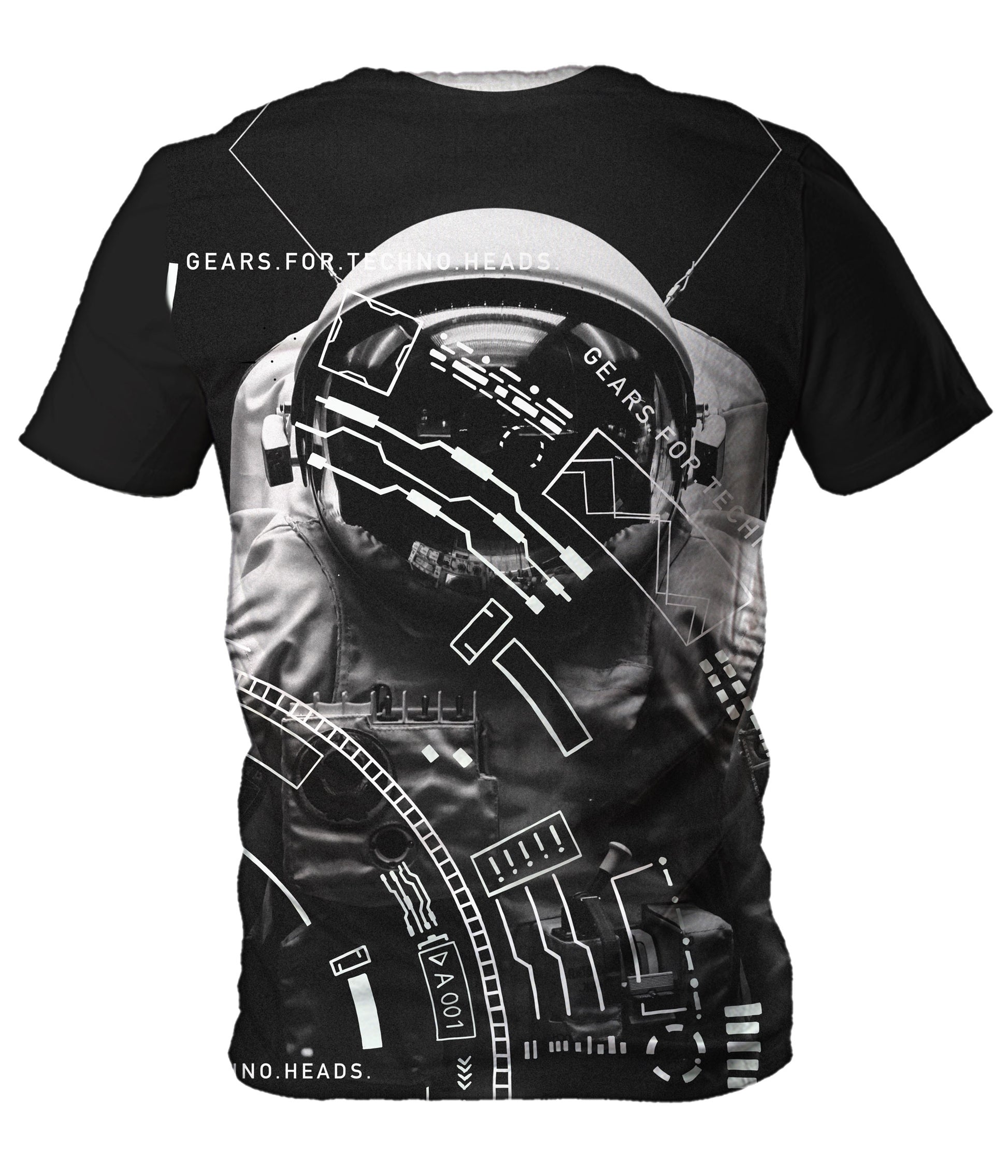 Gears For Techno Heads Men's T-Shirt, Blacknote, | iEDM