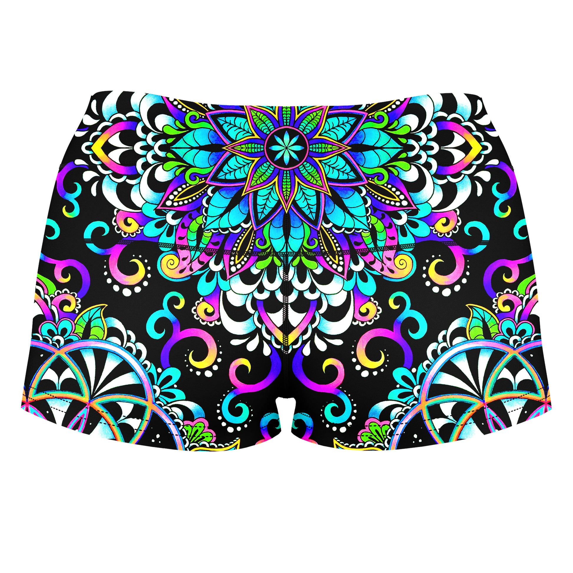 Magic Lyfe High-Waisted Women's Shorts - iEDM