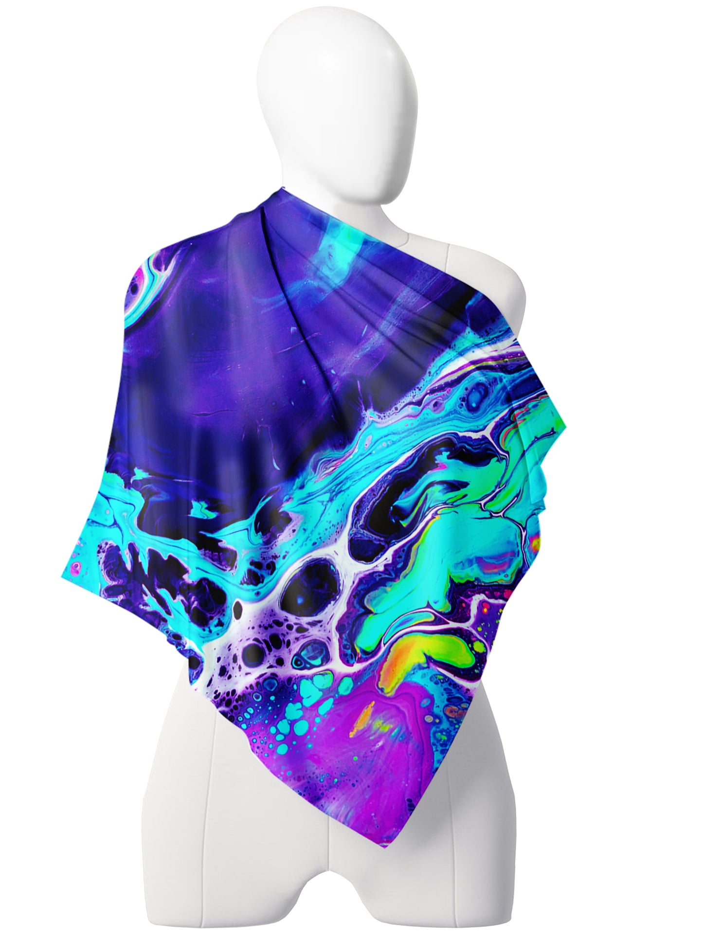 Aqua Daze Rave Scarf, BrizBazaar, | iEDM