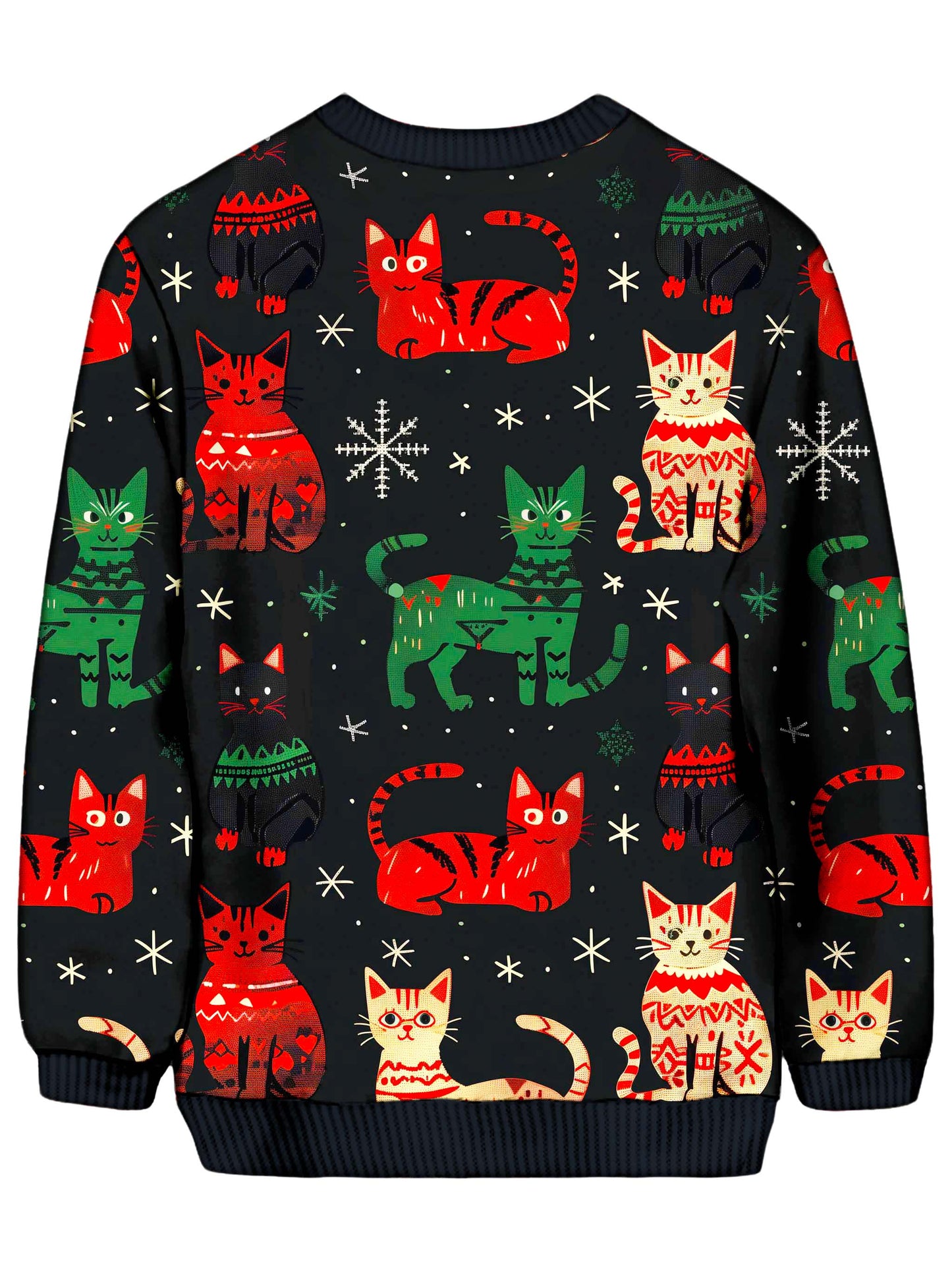 Cat Parade Christmas Ugly Sweatshirt