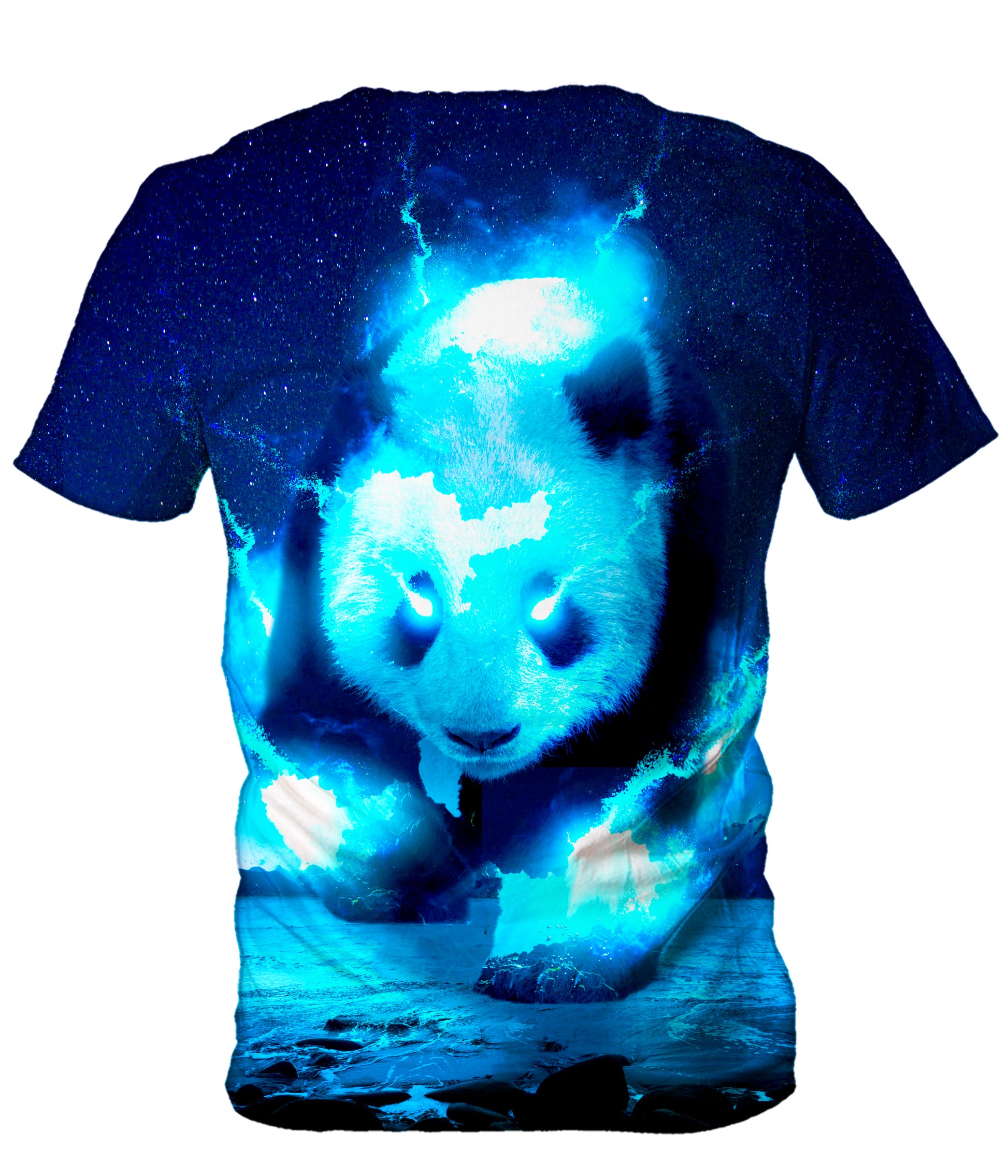 Cosmic Panda Men's T-Shirt, Think Lumi, | iEDM