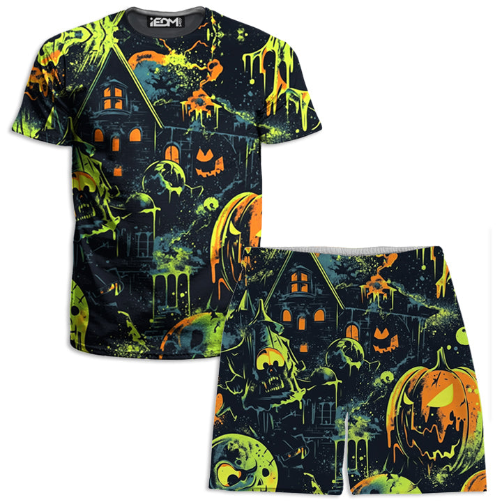 Cursed Manor T-Shirt and Shorts Combo - iEDM