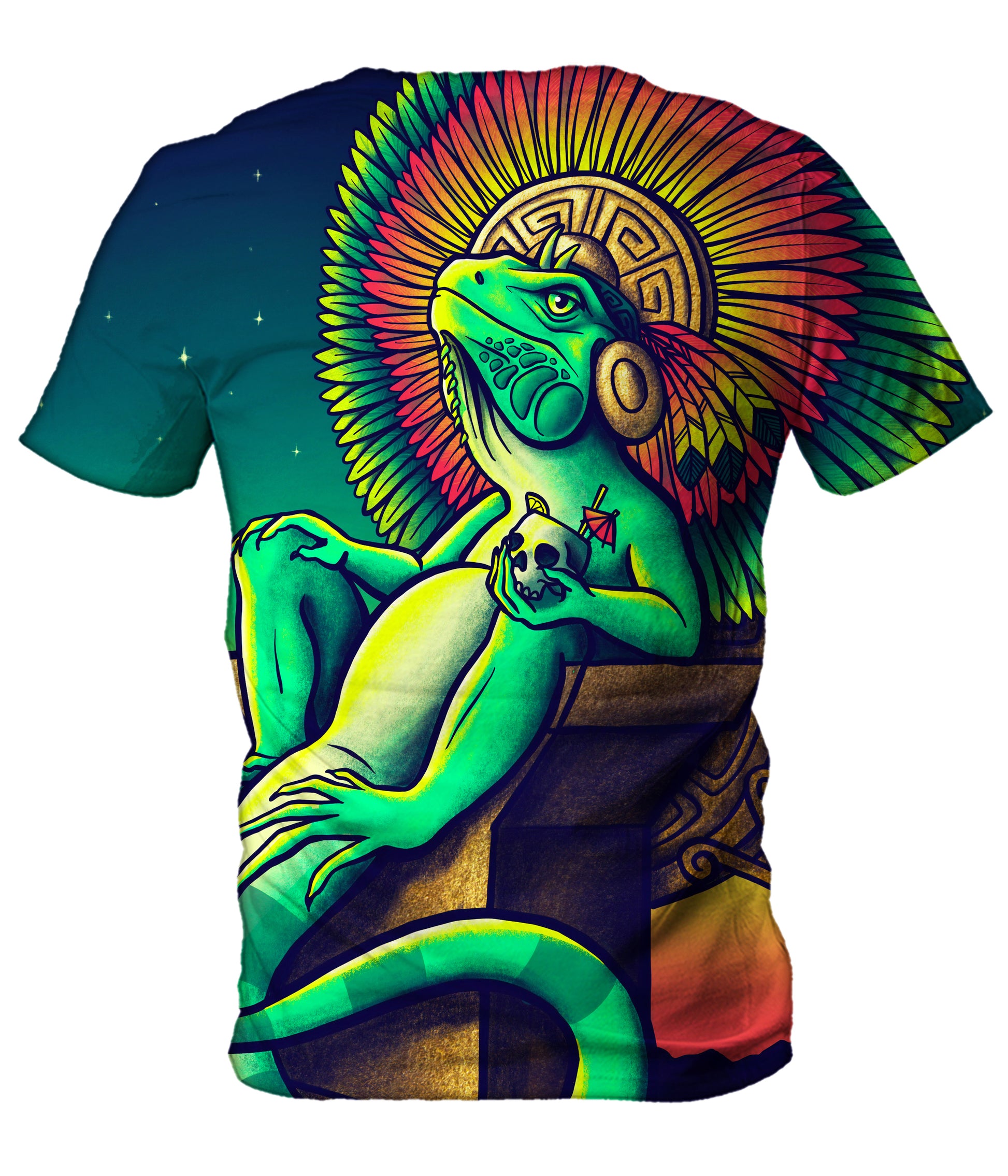 Iguana King Men's T-Shirt, Designosaur, | iEDM