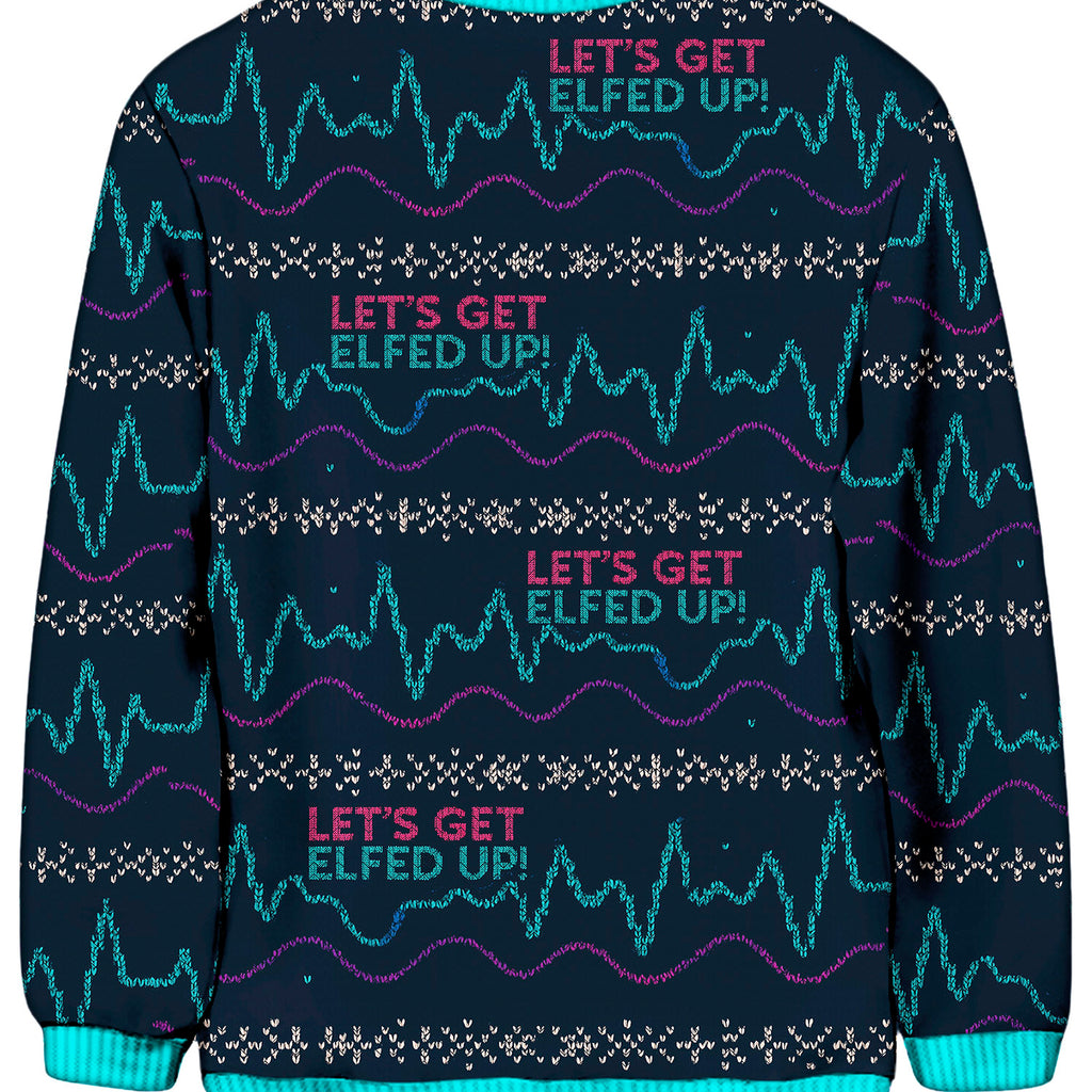 Elfed Up Decks Ugly Sweater