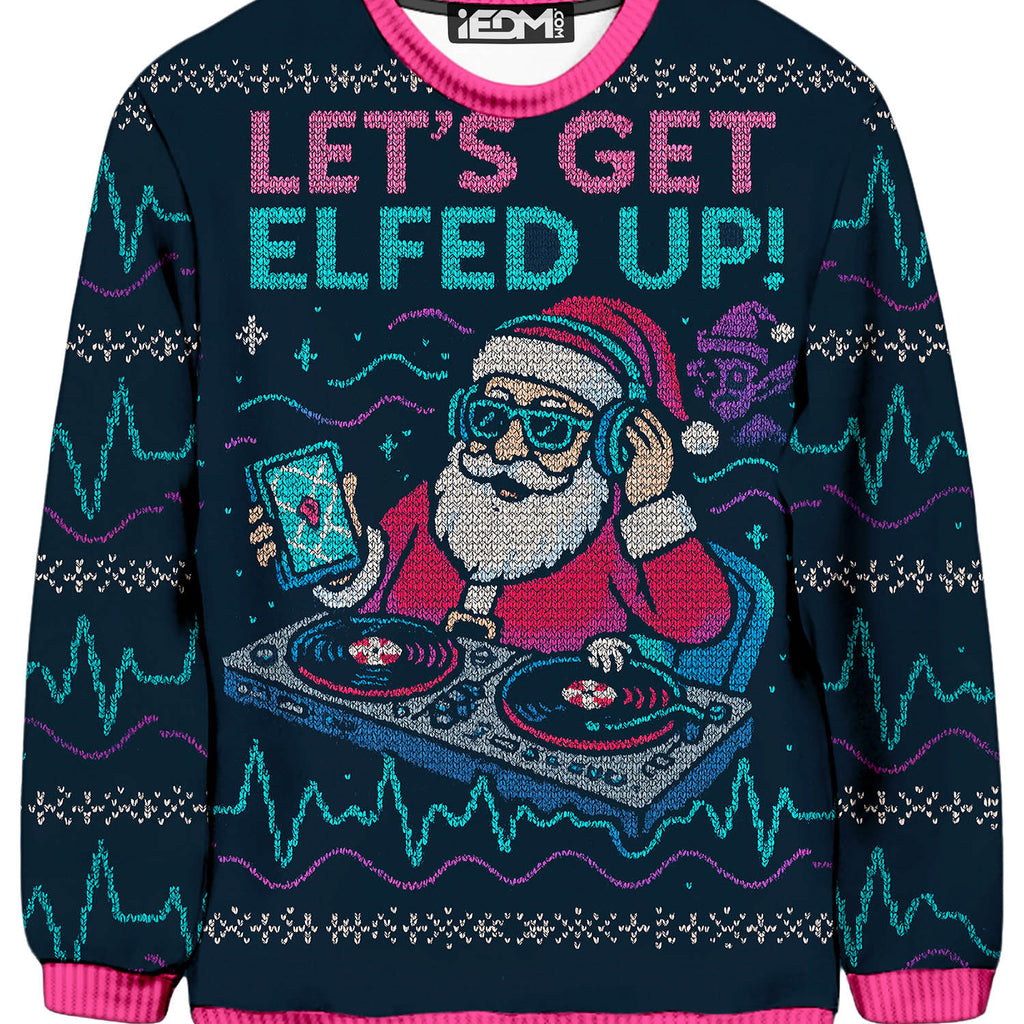 Elfed Up Decks Ugly Sweater