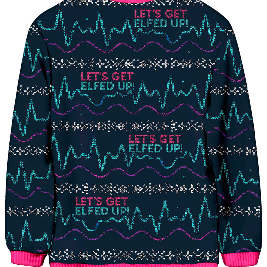 Elfed Up Decks Ugly Sweater