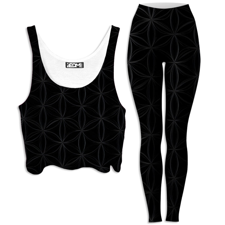 Ethereal Crop Top and Leggings Combo - iEDM
